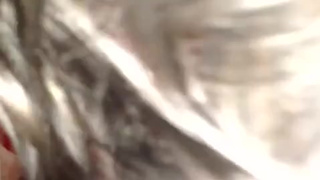 Муж поставив раком жену трахает её не снимая трусиков