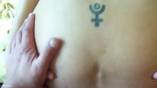 Русский домашний анал крупным планом с подругой в чулках